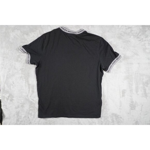 Michael Kors Men's Embroidered Logo Trim Crew Neck T-Shirt KR1506KFV4 M - Picture 10 of 12